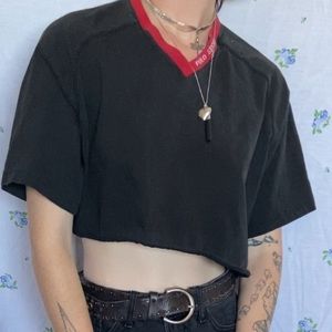 Polo Sport Ralph Lauren Black and Red T-shirt